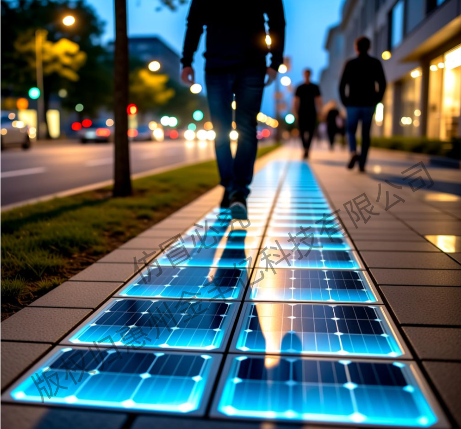 光伏发电地砖
