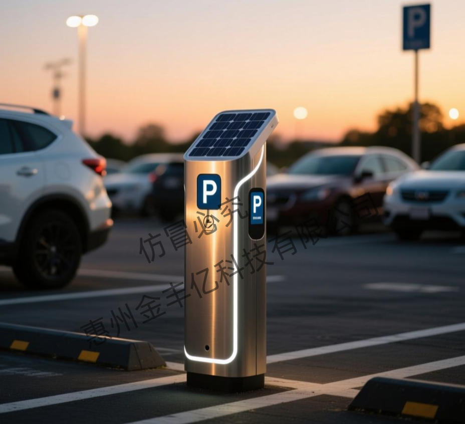 无人驾驶 光伏智慧停车柱