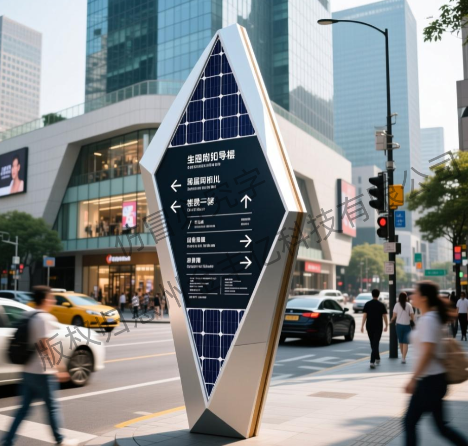 光伏区域指示牌