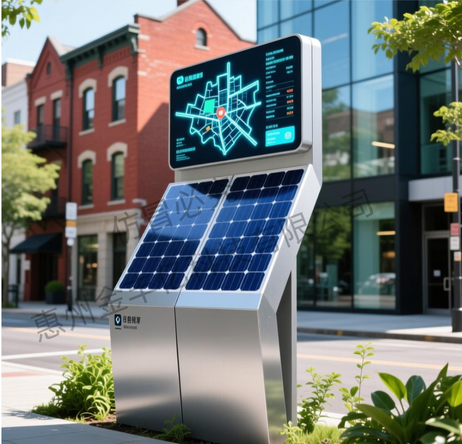 城市更新光伏导视牌